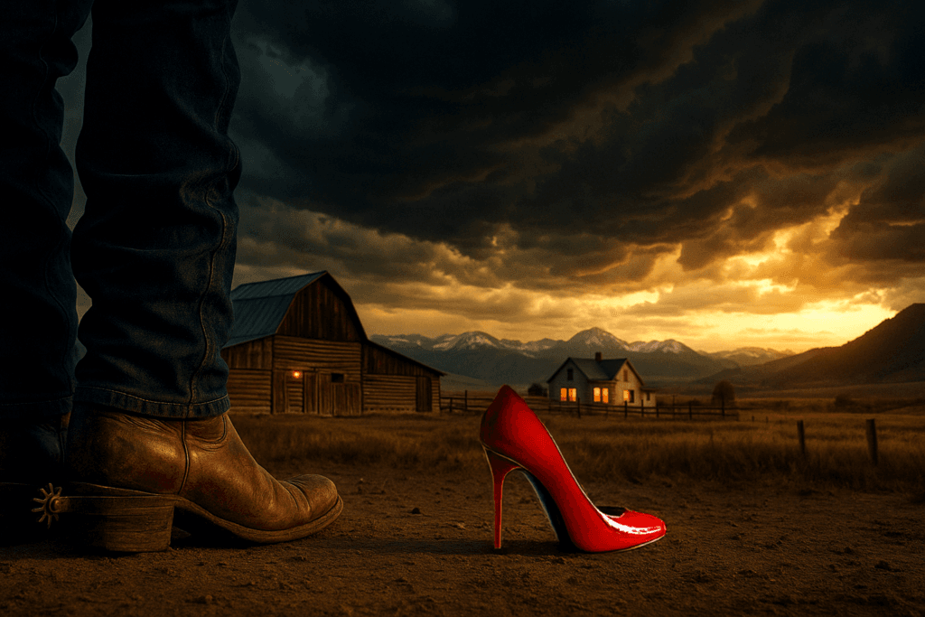 Boots and Stilettos by Kirk Voclain. Stormy Sky and Boots and Stilettos