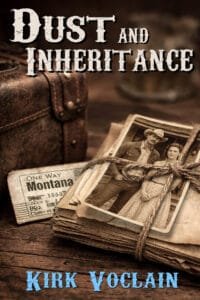 Dust and Inheritance Book Cover by Kirk Voclain