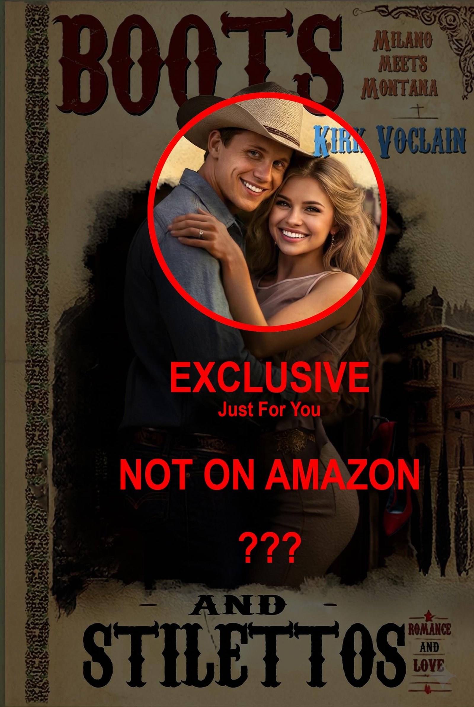 Boots and Stilettos is now available at Barnes and Noble