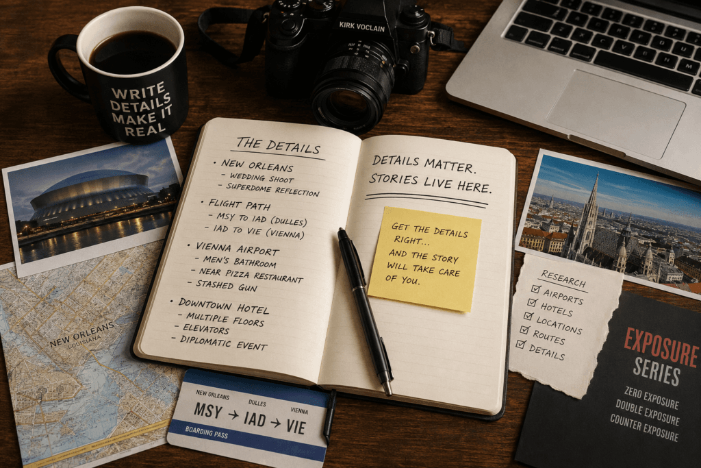When the Little Details Make the Story Feel Real by Kirk Voclain