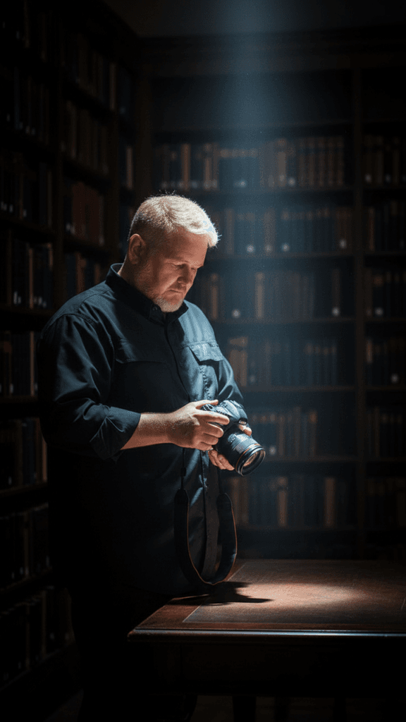 Kirk Voclain photographer turned novelest