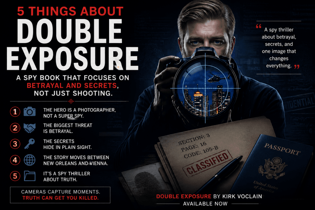 5 Things you need to know about Double Exposure by Kirk Voclain