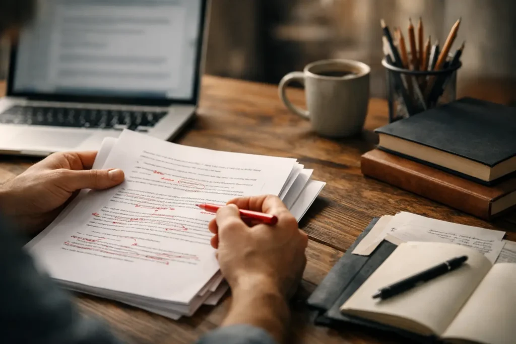 A Guide to Self Editing Novels That Holds Up