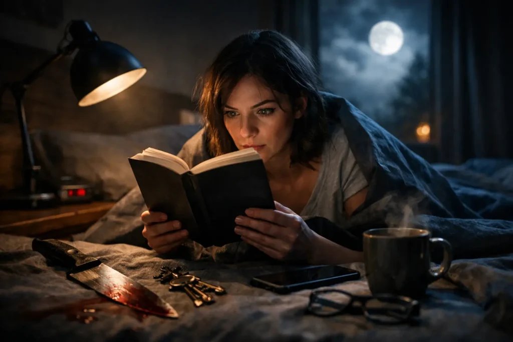 Why Thriller Books Keep Us Reading Past Midnight
